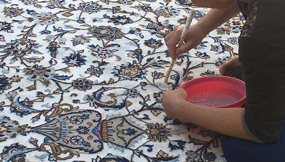 رنگبرداری-فرش-دستی